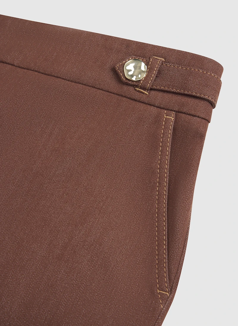 Pantalon Emma à jambe étroite en denim
