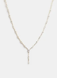 Collier en Y orné de pierres