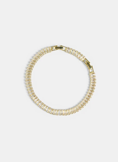 Bracelet tennis en zircone cubique