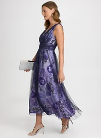 Floral Tulle Dress