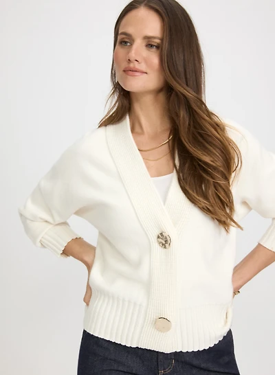 Button-Down Cardigan