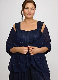 Honeycomb Stone Pattern Shawl