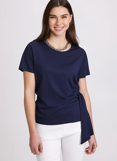 Side Tie T-Shirt