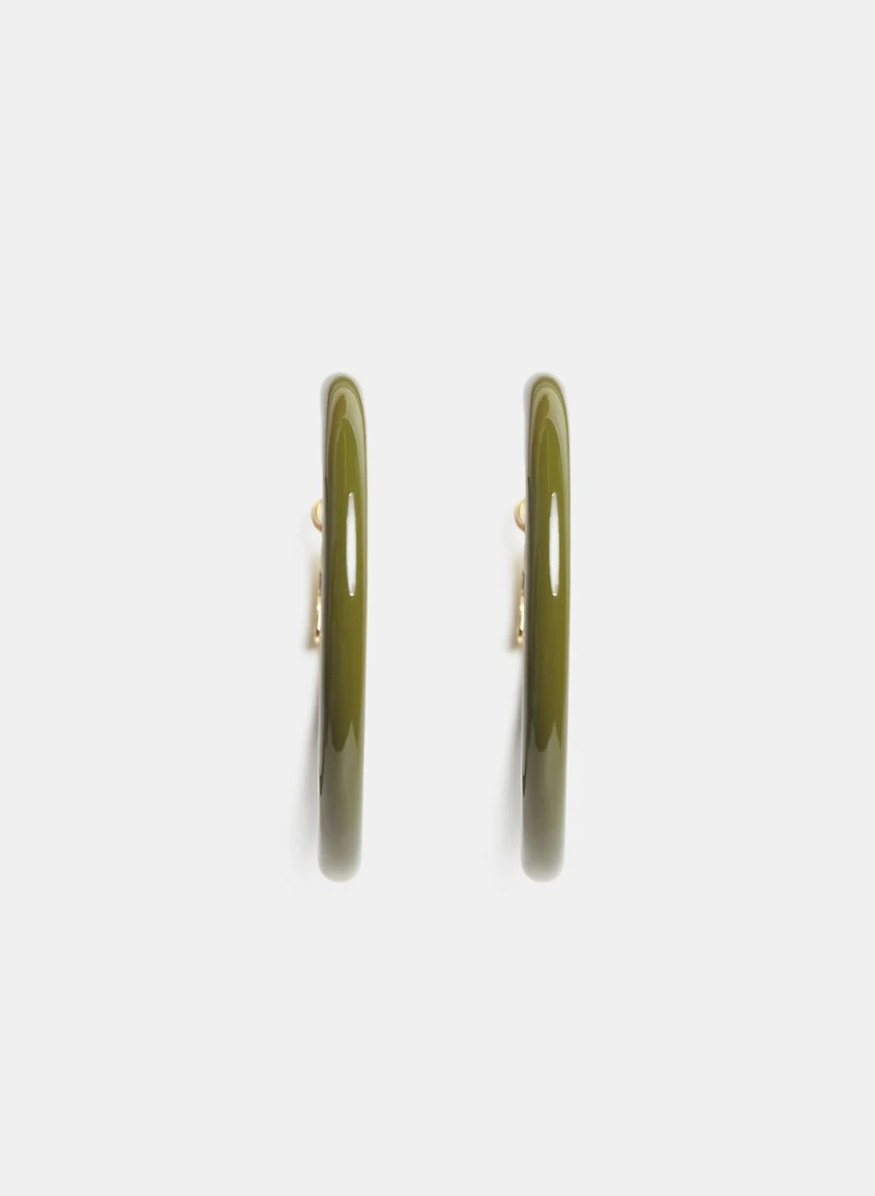 Boucles d'oreilles en anneaux
