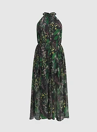 Floral Halter Jumpsuit