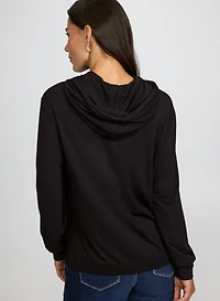 'Love' Drawstring Hoodie