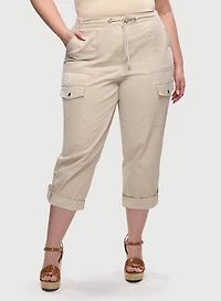 Cotton Cargo Capris