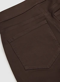 Straight-Leg Pull-On Jeans