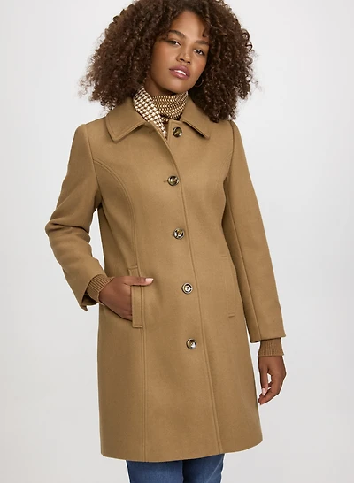 Manteau en laine