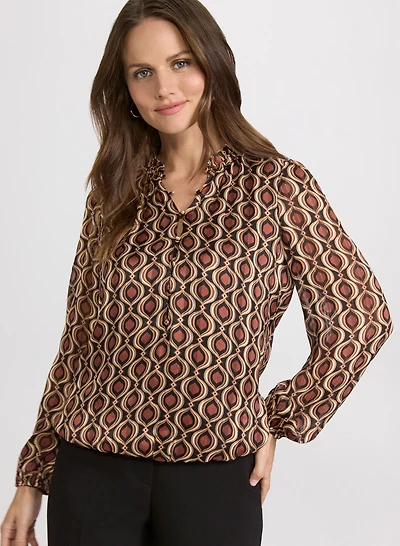 Geometric Blouse