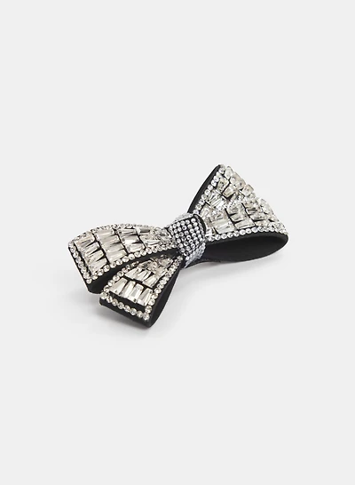Embellished Bow Brooch