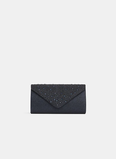 Pochette ornée de brillants