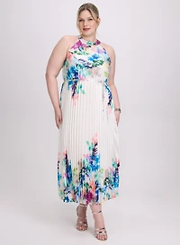 Joseph Ribkoff - Floral Plissé Dress