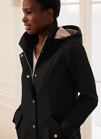Removable Hood Raincoat