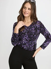 Dot Print Top