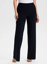 Pantalon Olivia à jambe large en jersey – régulier