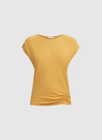 Ruched Detail T-Shirt