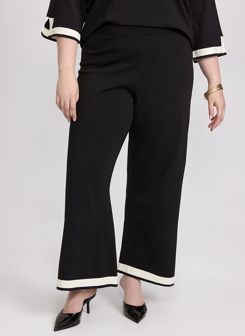 Joseph Ribkoff - Pantalon à bandes contrastantes
