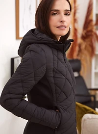 Bernardo - Manteau compressible en duvet recyclé Ecoplume™