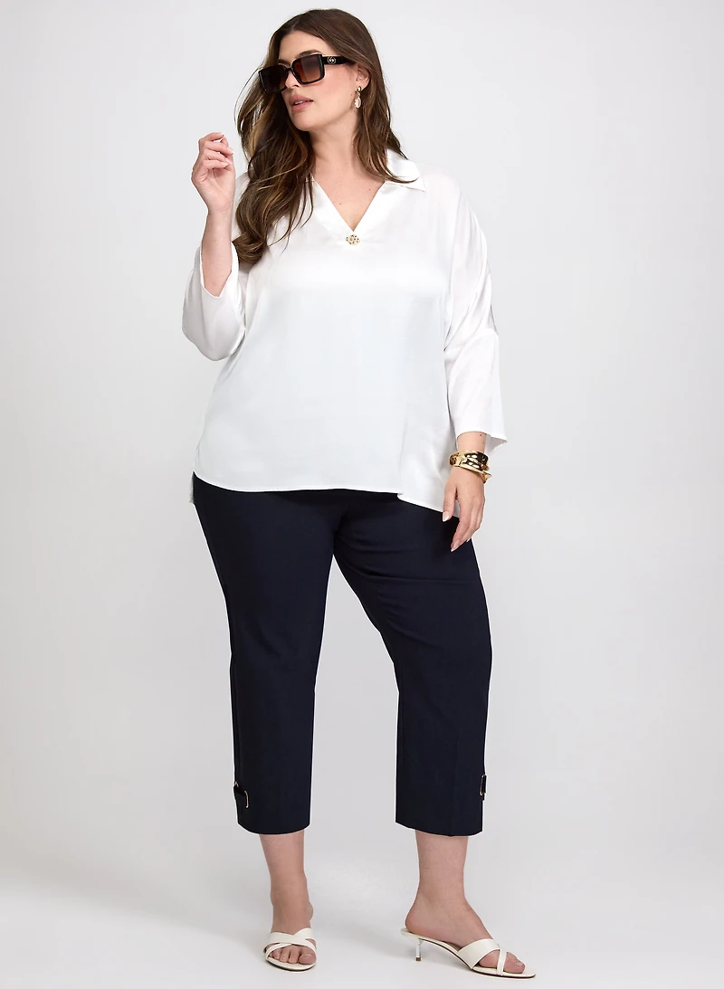 Joseph Ribkoff - Shirt Collar Blouse