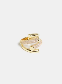 Pavé Claw Ring