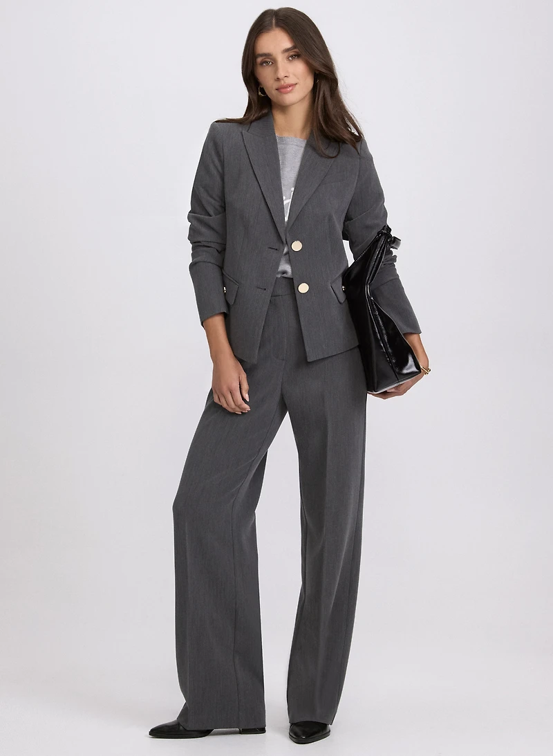 Peplum Back Blazer