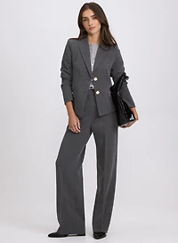 Peplum Back Blazer