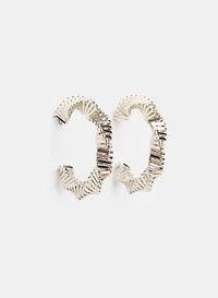 Triangle Hoop Earrings