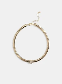 Crystal Front Collar Necklace