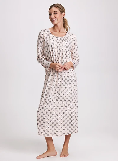 Abstract Heart Nightgown