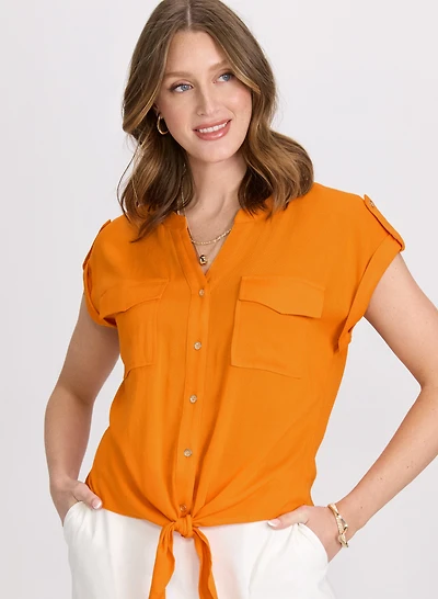Button-Down Blouse