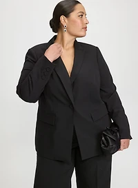 Rhinestone Detail Blazer