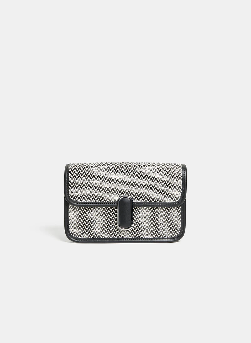 Sac en bandoulière à chevrons