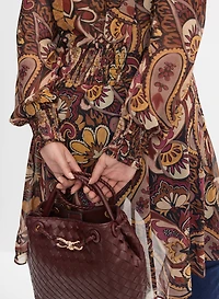 Paisley Chiffon Blouse