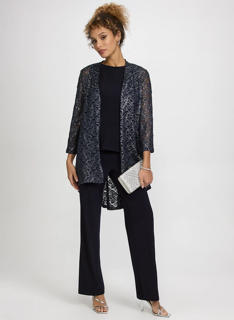 Ensemble veste, débardeur et pantalon
