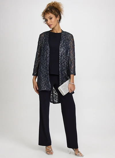 Ensemble veste, débardeur et pantalon