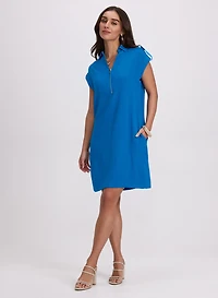 Short Shirt Collar Dress