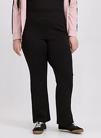 Flare-Leg Scuba Pants