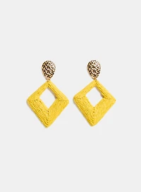 Raffia Drop Earrings