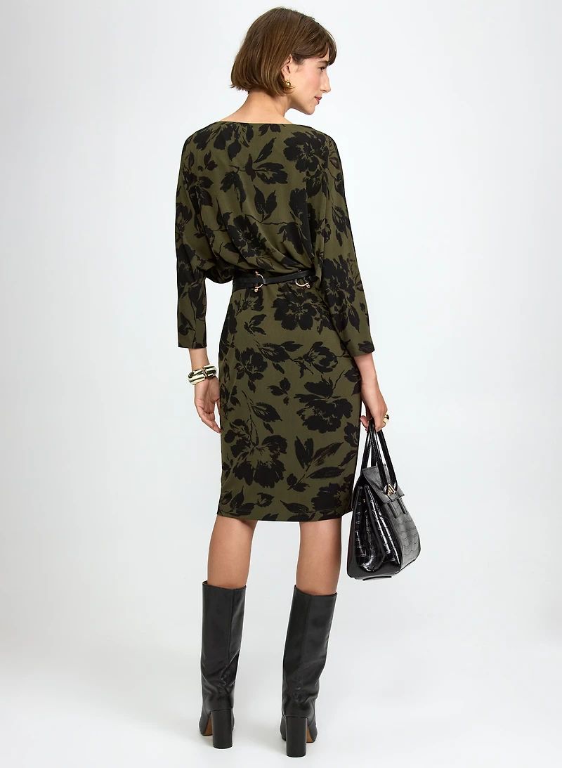 Floral Jersey Dress