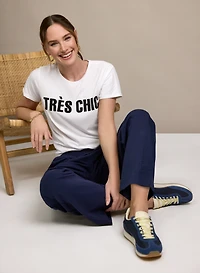 Très Chic' T-Shirt & Pull-On Pants