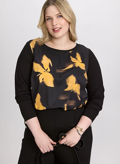Floral Front Top