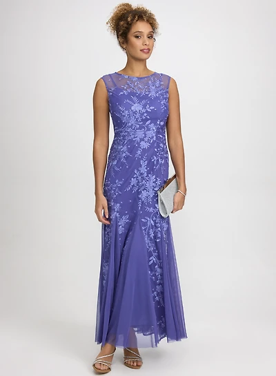 Floral Embroidered Dress