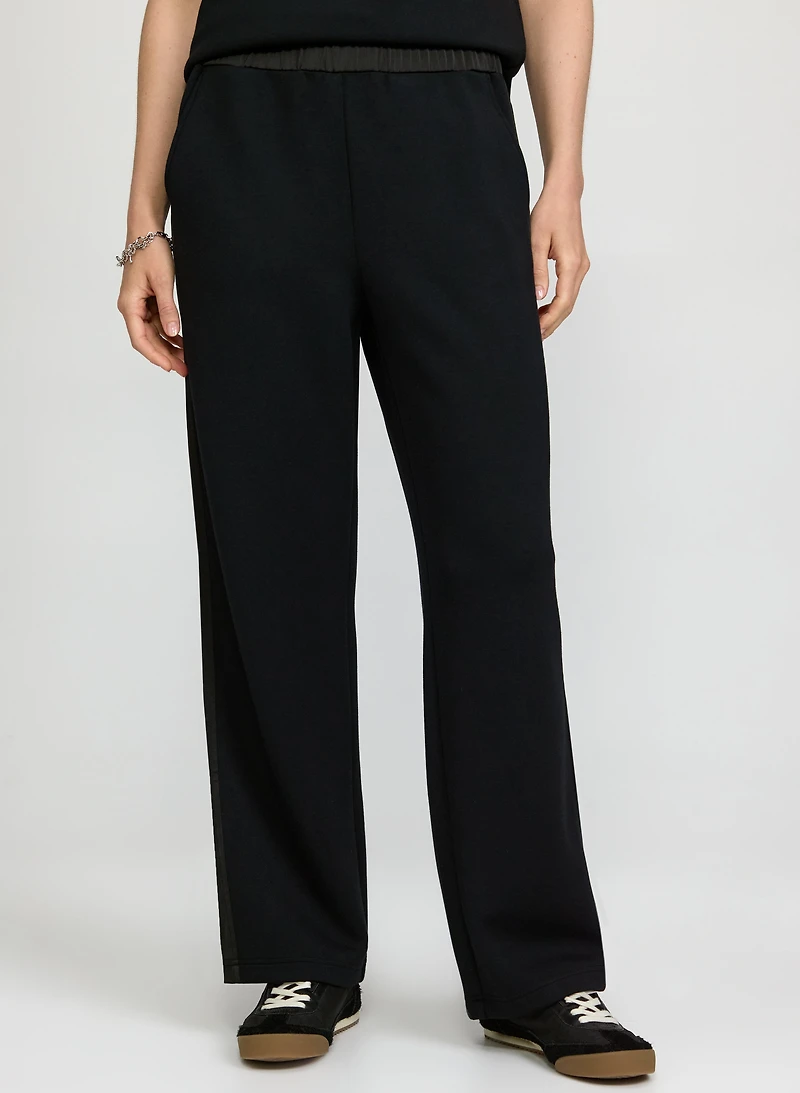 Straight-Leg Pull-On Pants