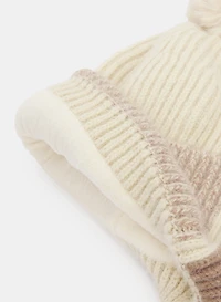 Tuque à deux tons