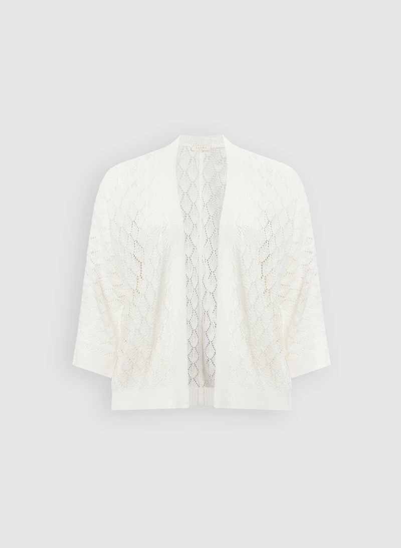 Cardigan ouvert en tricot