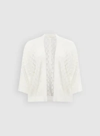 Cardigan ouvert en tricot