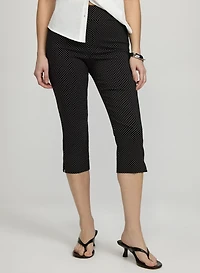Dot Print Capris