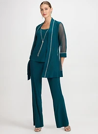 Sequined Trim Jacket