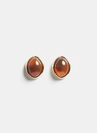 Boucles d'oreilles en résine
